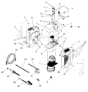 Part Location Diagram of B3656GS Generac DECAL, DATA, SRS EPW